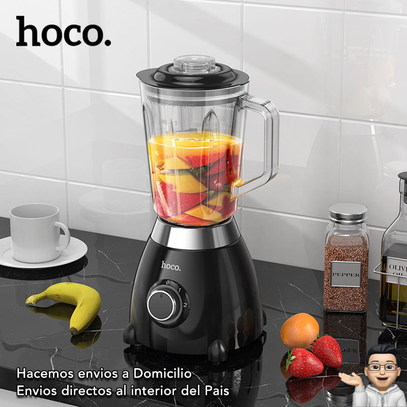 HOCO HE33 Licuadora eléctrica retro de 1.5 litros