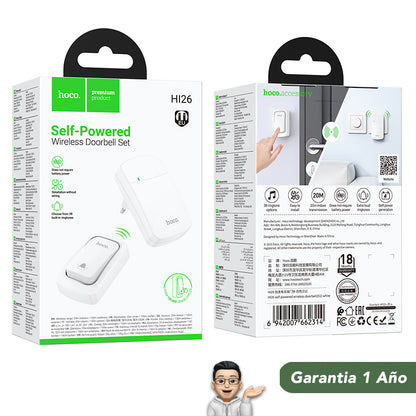HOCO HI26 Timbre inalámbrico auto alimentado