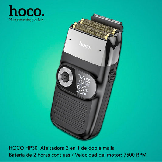 HOCO HP30 Afeitadora eléctrica 2en1