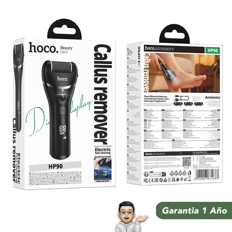 HOCO HP90 Dispositivo eléctrico de dermoabrasión para pies