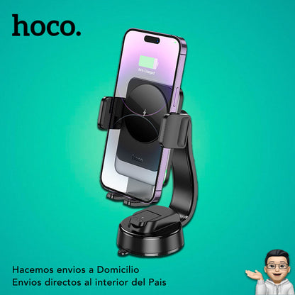 HOCO HW14  Soporte con carga inalámbrica rápida