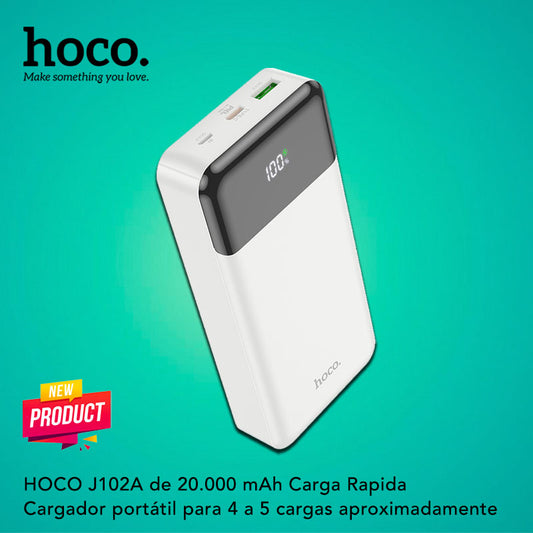 HOCO J102A de 20000 mAh Carga rápida