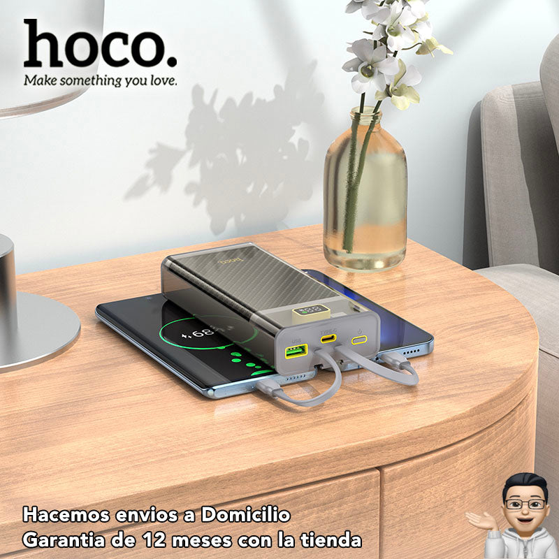 HOCO J104A de 20000 mAh Carga rápida con cable