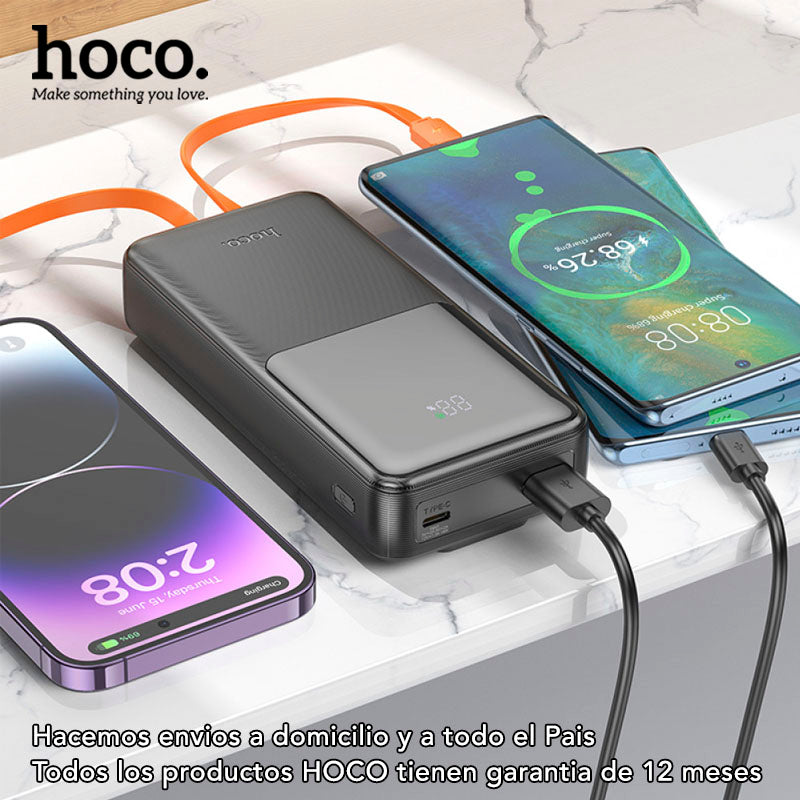 HOCO J119A de 20000 mAh Carga rápida