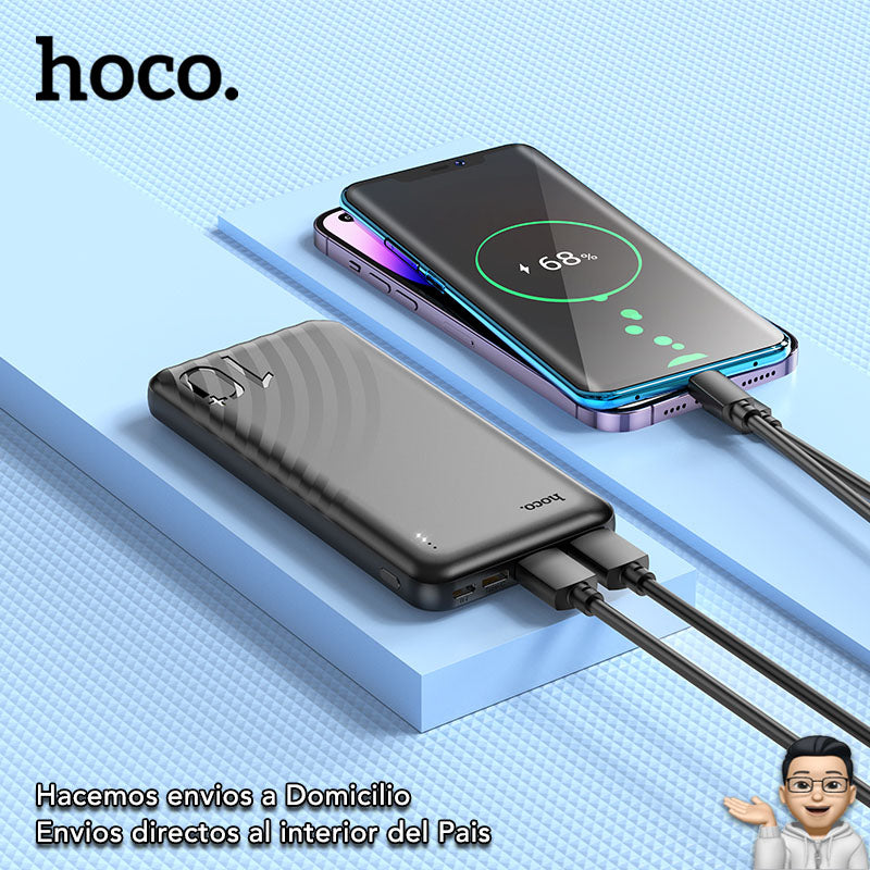 HOCO J123 de 10000 mAh Carga estándar