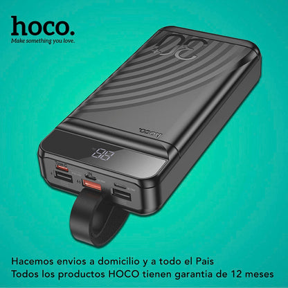 HOCO J123B de 30000 mAh Carga rápida