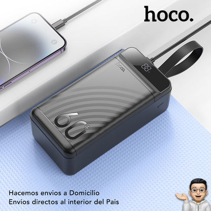 HOCO J123C de 60000 mAh Carga rápida