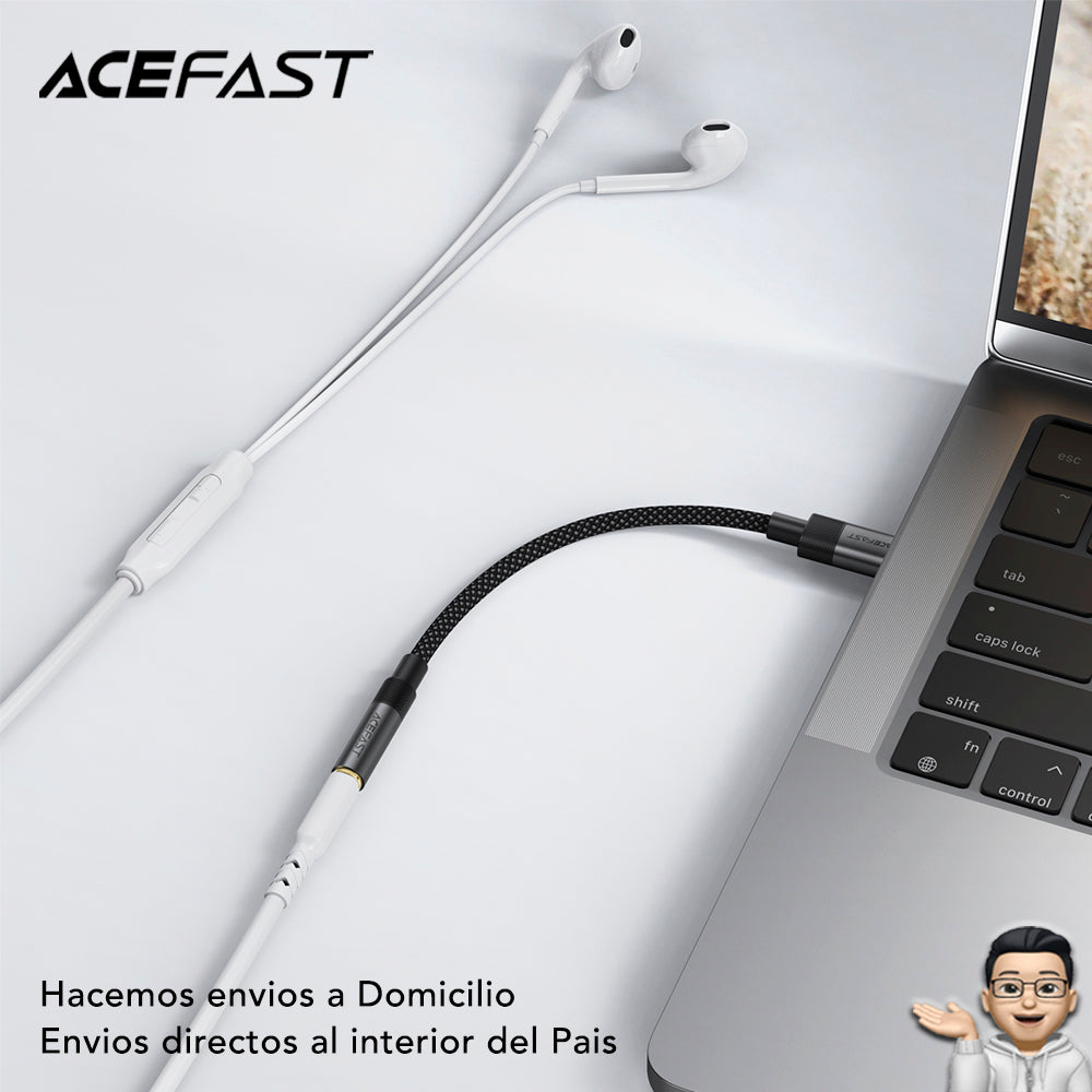 ACEFAST J12 Adaptador de Audio a Tipo C