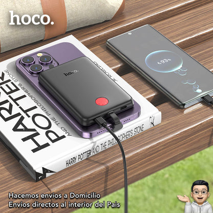HOCO J133A de 5000 mAh Carga Rápida con Cable