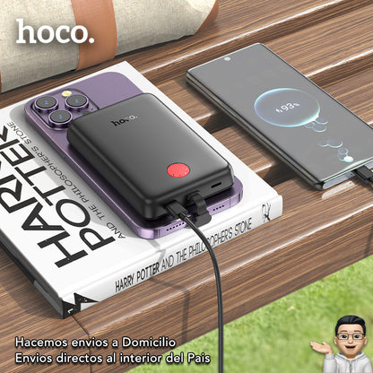 HOCO J133B de 10000 mAh Carga Rápida con Cable