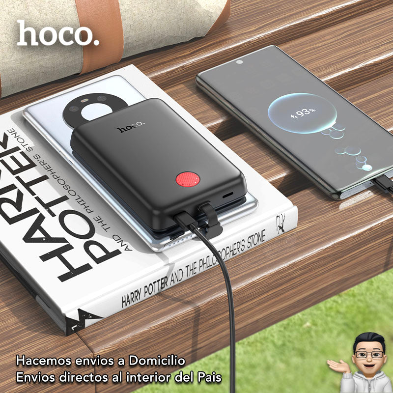 HOCO J133D de 10000 mAh Carga Rápida con Cable