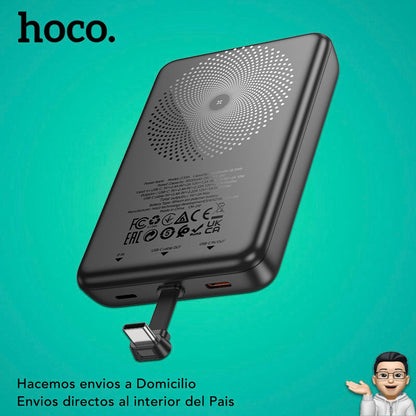 HOCO J133D de 10000 mAh Carga Rápida con Cable