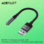 ACEFAST J13 Adaptador de Audio a USB