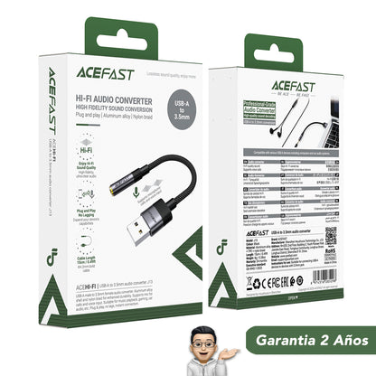 ACEFAST J13 Adaptador de Audio a USB