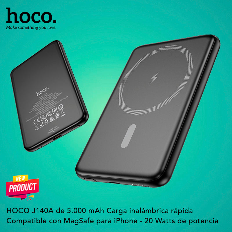 HOCO J140A de 5000 mAh Carga rápida Magsafe