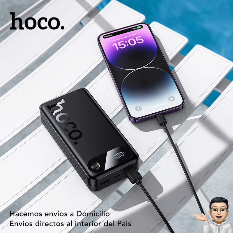 HOCO J154A de 20000 mAh Carga Rápida