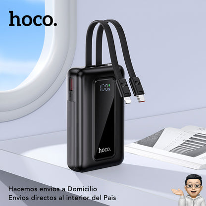 HOCO J162 de 10000 mAh Carga Rápida con Cable
