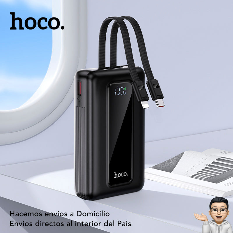 HOCO J162A de 20000 mAh Carga Rápida con Cable