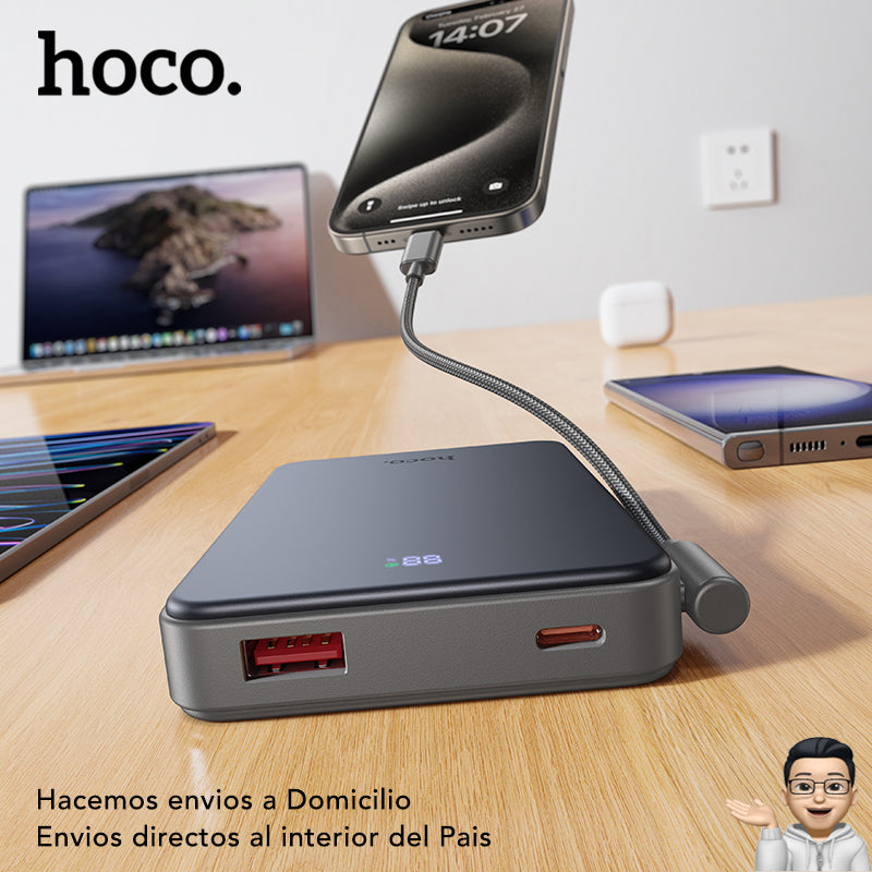HOCO J170 de 10000 mAh Carga Rápida