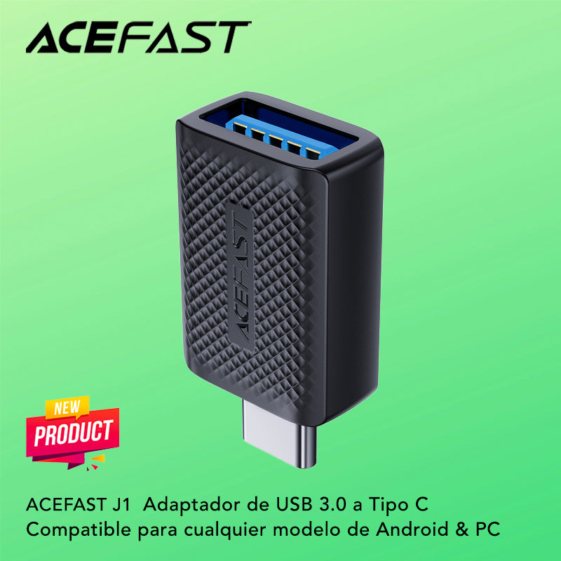 ACEFAST J1  Adaptador USB 3.0 a Tipo C
