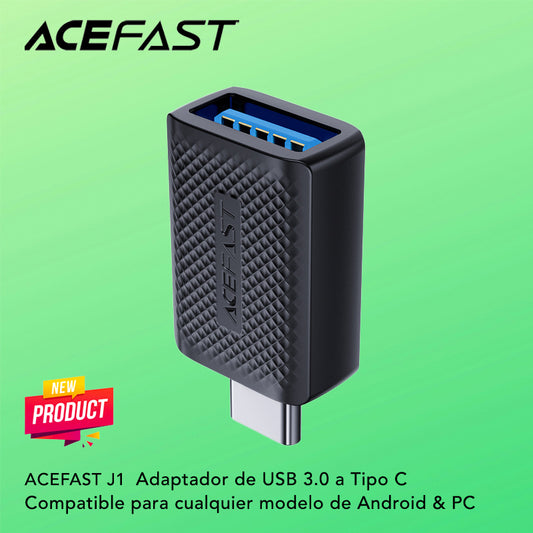 ACEFAST J1  Adaptador USB 3.0 a Tipo C