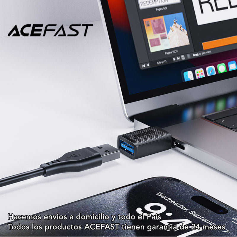 ACEFAST J1  Adaptador USB 3.0 a Tipo C