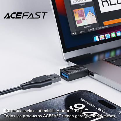 ACEFAST J1  Adaptador USB 3.0 a Tipo C
