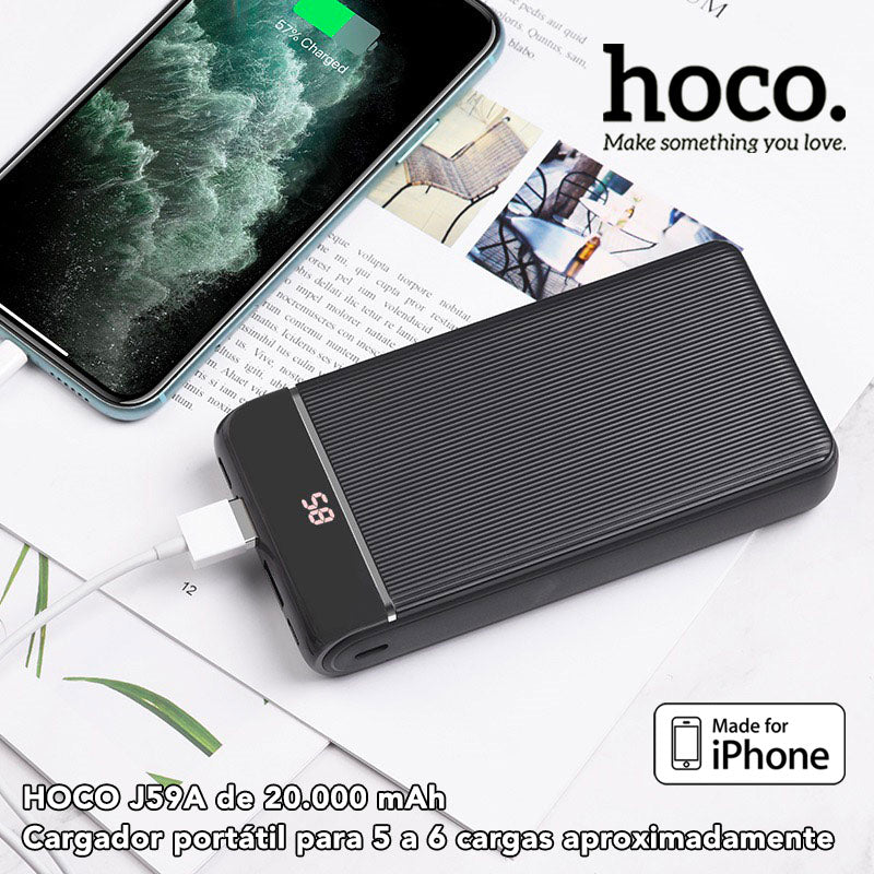 HOCO J59A de 20000 mAh Cargador Portátil