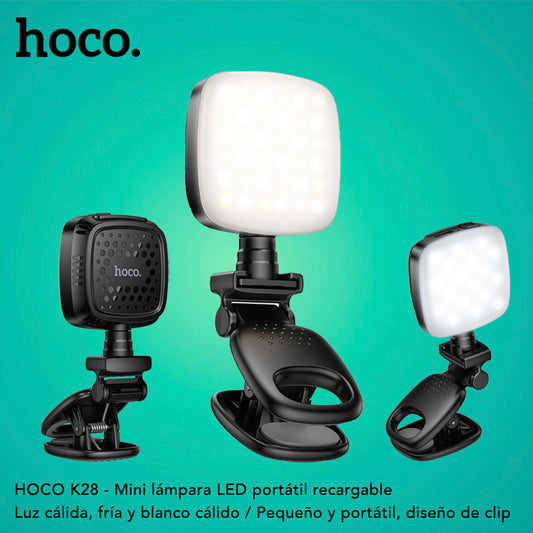 HOCO K28 Mini lampara LED portátil