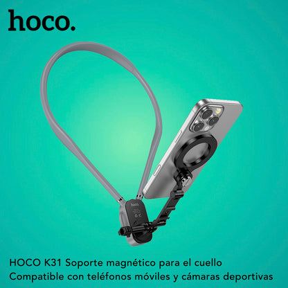 HOCO K31 Soporte magnético para colgar en el cuello