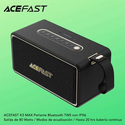 ACEFAST K3 Max Parlante Bluetooth 80 Watts