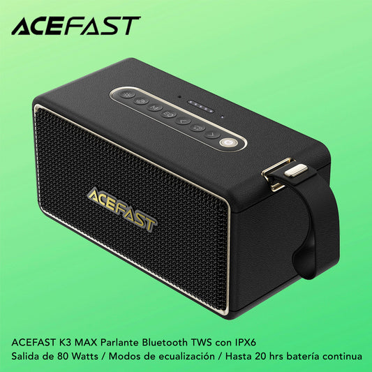 ACEFAST K3 Max Parlante Bluetooth 80 Watts