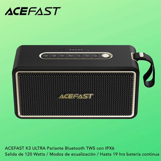 ACEFAST K3 Ultra Parlante Bluetooth 120 Watts