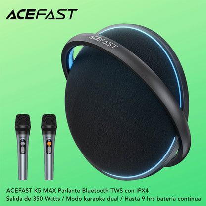 ACEFAST K5 Max Parlante Bluetooth 350 Watts
