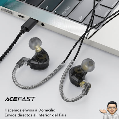 ACEFAST L11 Audífonos Tipo C Hi-Fi