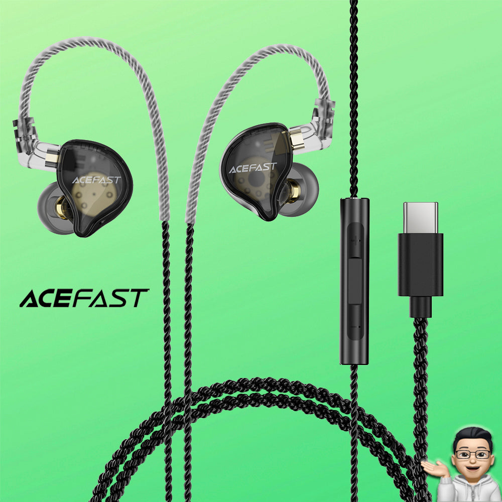ACEFAST L11 Audífonos Tipo C Hi-Fi