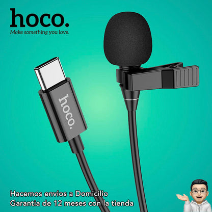 HOCO L14 Micrófono Lavalier Tipo C