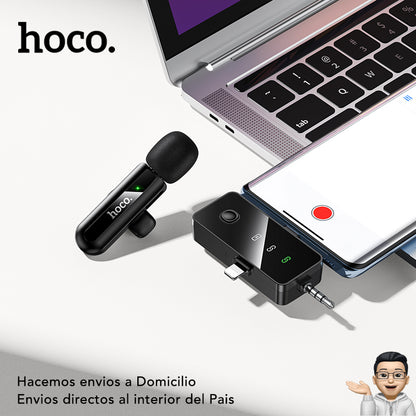 HOCO L20B Micrófono de triple receptor