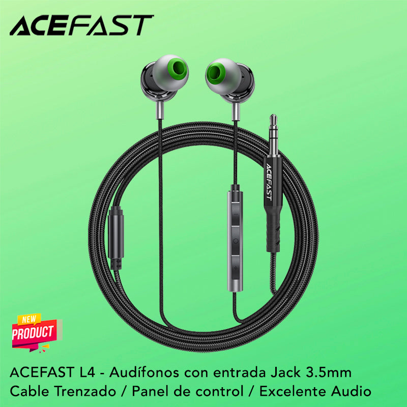 ACEFAST L4 Audífonos Jack 3.5 mm