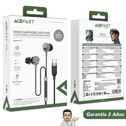 ACEFAST L6 Audífonos Tipo C
