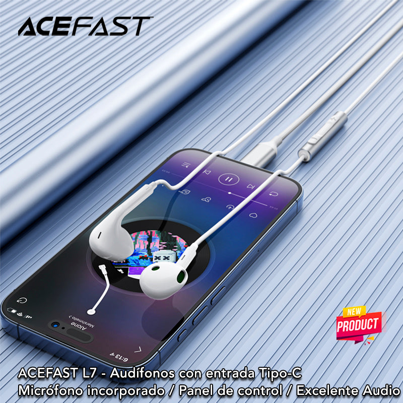 ACEFAST L7 Audífonos Tipo C