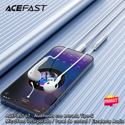 ACEFAST L7 Audífonos Tipo C