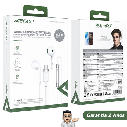 ACEFAST L7 Audífonos Tipo C