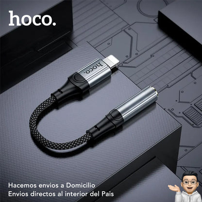 HOCO LS36A Adaptador para iPhone a Audio Jack 3.5