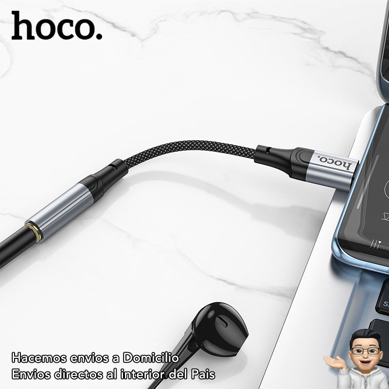 HOCO LS36 Adaptador Tipo-C a Audio Jack 3.5mm