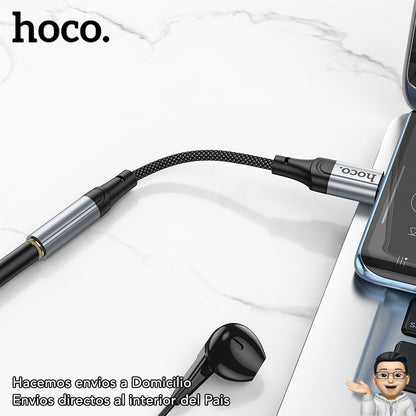 HOCO LS36 Adaptador Tipo-C a Audio Jack 3.5mm
