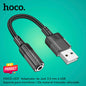 HOCO LS37  Adaptador Jack 3.5 mm a USB