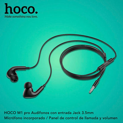 HOCO M1 pro Audífonos Jack 3.5 mm