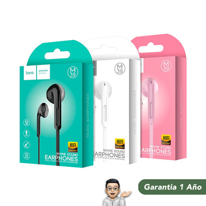 HOCO M39 Audífonos Jack 3.5 mm