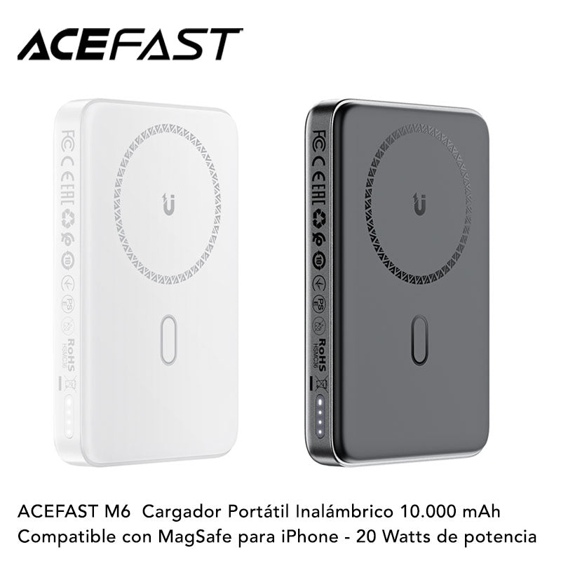 ACEFAST M6 de 10000 Carga rápida Magsafe 2en1